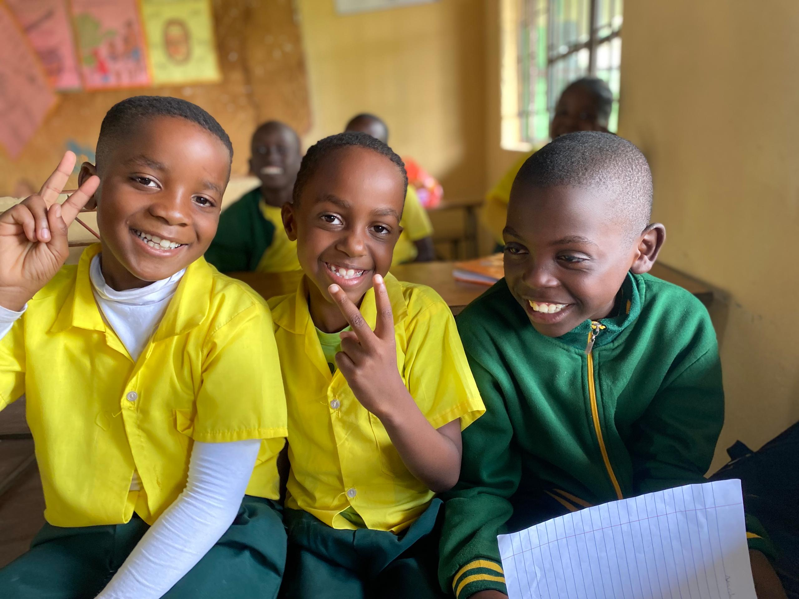Students in classroom